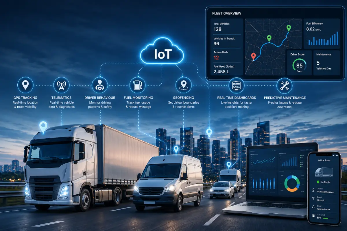 How IoT Is Transforming Fleet Management in 2026